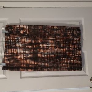 Massimo dark print skirt L